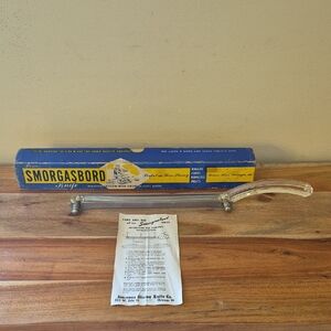 Vintage Simmons 7" Steel Blade Home Smorgasboard Knife w/ Adjustable Guide
